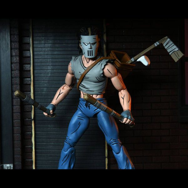 Casey Jones Teenage Mutant Ninja Turtles (TMNT) Figur von NECA aus den Comics von Mirage Studios