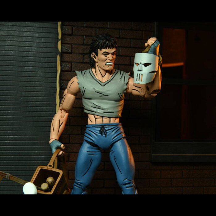 Casey Jones Teenage Mutant Ninja Turtles (TMNT) Figur von NECA aus den Comics von Mirage Studios