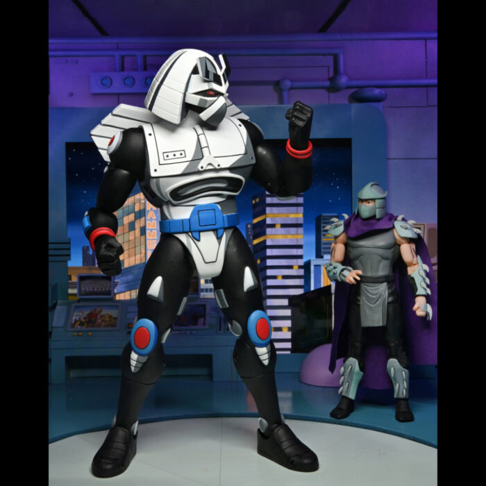 Chrome Dome Teenage Mutant Ninja Turtles Ultimate (TMNT) Figur von NECA aus dem 1980er Cartoon