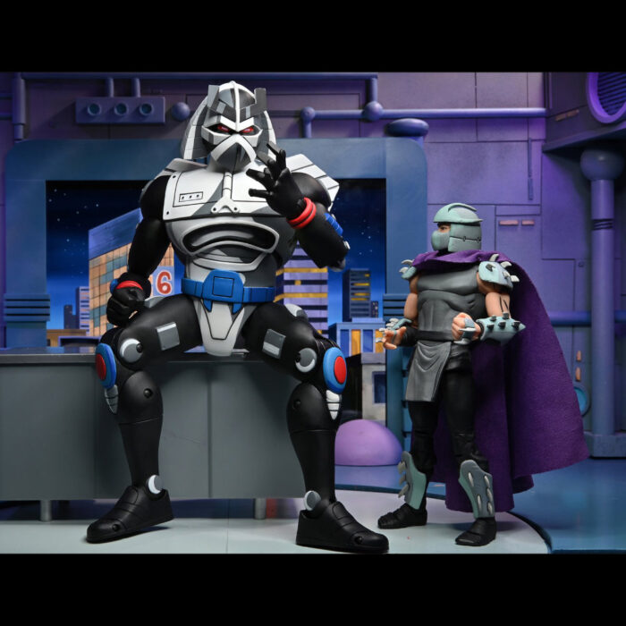 Chrome Dome Teenage Mutant Ninja Turtles Ultimate (TMNT) Figur von NECA aus dem 1980er Cartoon