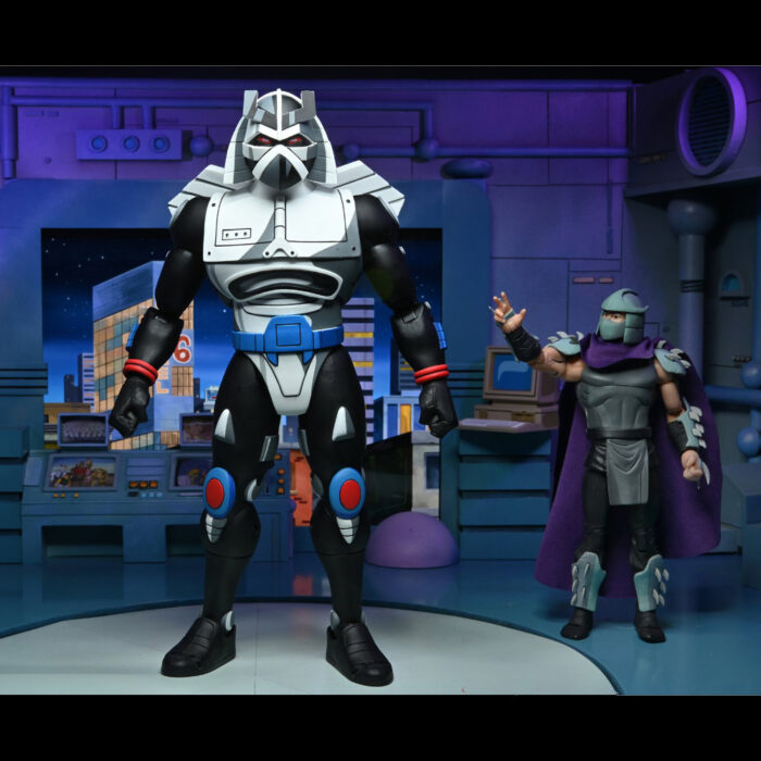 Chrome Dome Teenage Mutant Ninja Turtles Ultimate (TMNT) Figur von NECA aus dem 1980er Cartoon