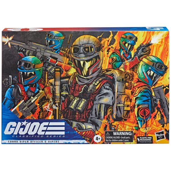 Cobra Viper Officer & Vipers Troop Builder G.I. Joe Classified Series Figuren 3er-Pack von Hasbro