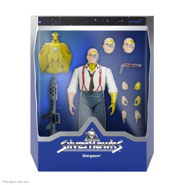 Commander Stargazer Silverhawks ULTIMATES! Figur von Super7