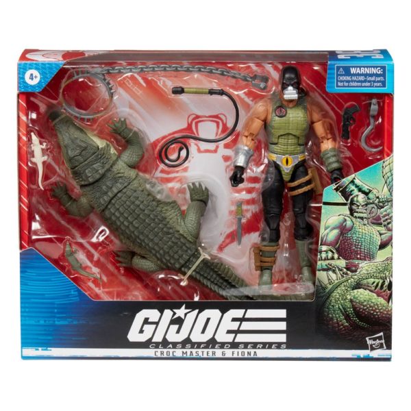Croc Master & Fiona G.I. Joe Classified Series Figur von Hasbro