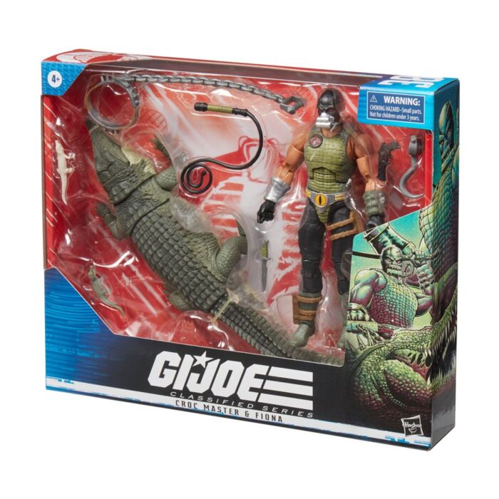 Croc Master & Fiona G.I. Joe Classified Series Figur von Hasbro