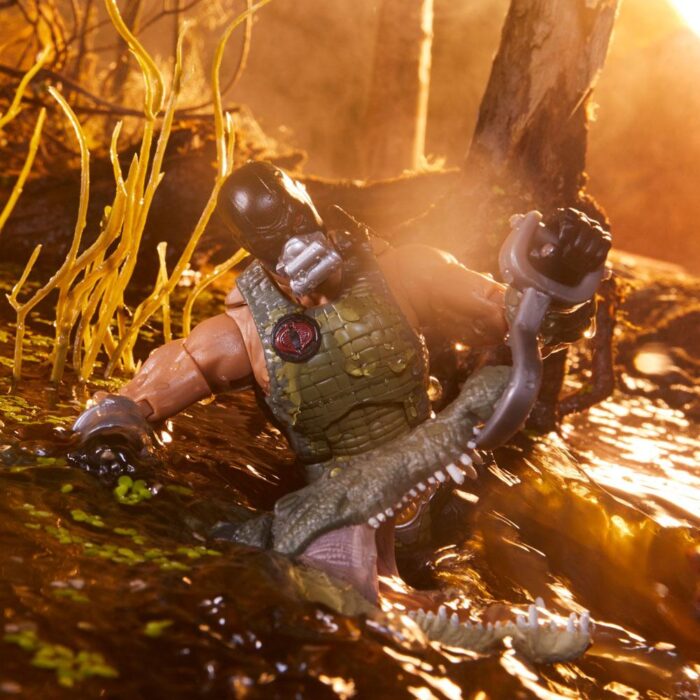 Croc Master & Fiona G.I. Joe Classified Series Figur von Hasbro