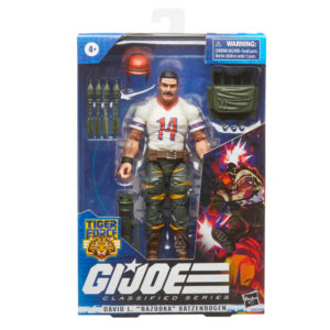 David L. Bazooka Katzenbogen (Tiger Force) G.I. Joe Classified Series Figur von Hasbro