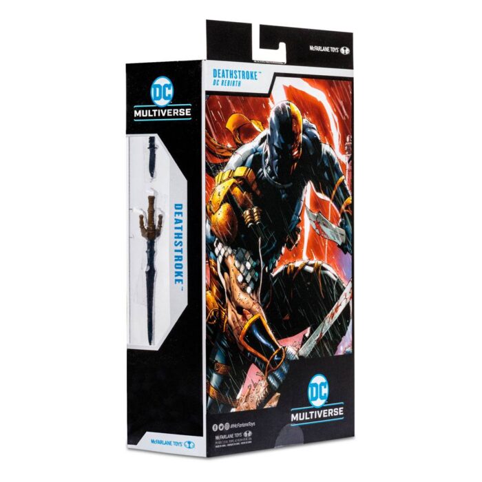 Deathstroke DC Multiverse Figur von McFarlane Toys aus den DC Rebirth Comics