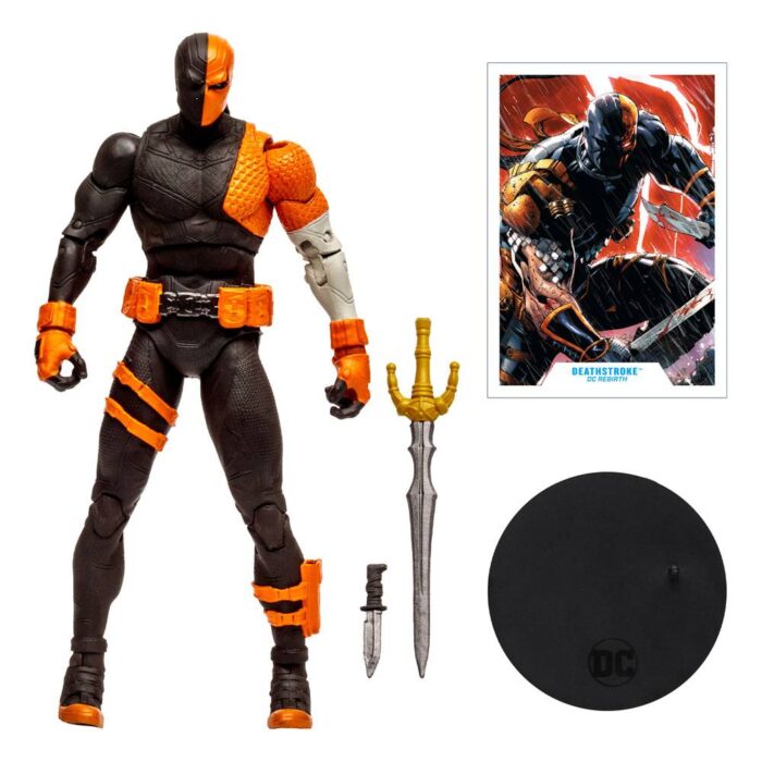 Deathstroke DC Multiverse Figur von McFarlane Toys aus den DC Rebirth Comics