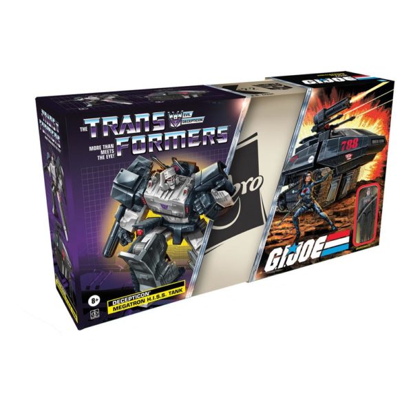 Decepticon Megatron H.I.S.S. Tank & Baroness Transformers G.I. Joe Mash-Up Pack von Hasbro