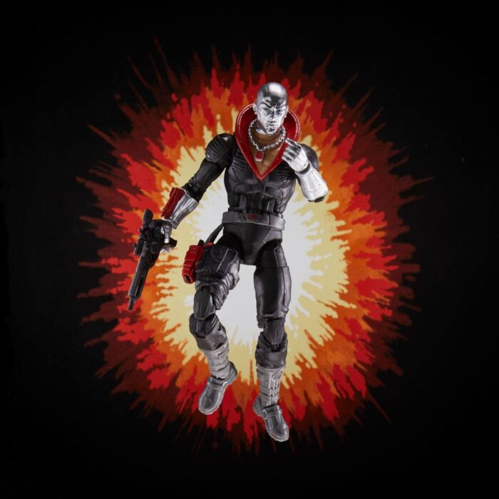 Destro G.I. Joe Classified Series Figur auf Retro-Cardback von Hasbro