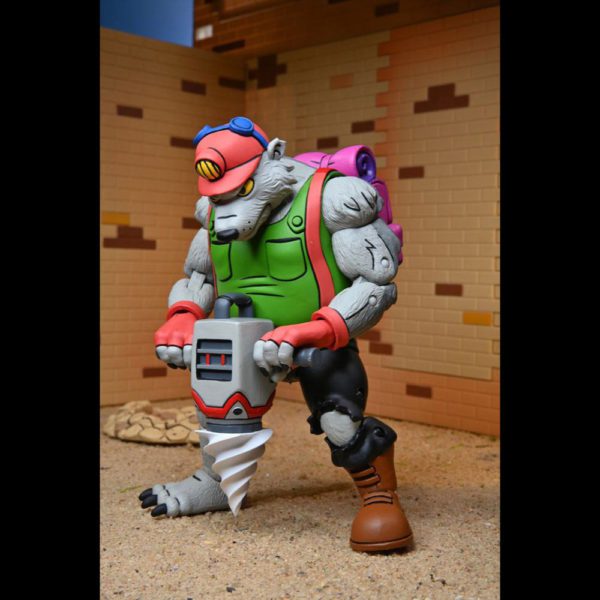 Dirtbag & Groundchuck Teenage Mutant Ninja Turtles Figuren von Neca aus der 1987er Cartoon Serie Teenage Mutant Hero Turtles