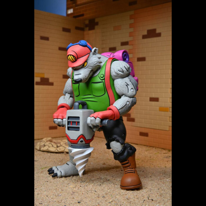 Dirtbag & Groundchuck Teenage Mutant Ninja Turtles Figuren von Neca aus der 1987er Cartoon Serie Teenage Mutant Hero Turtles
