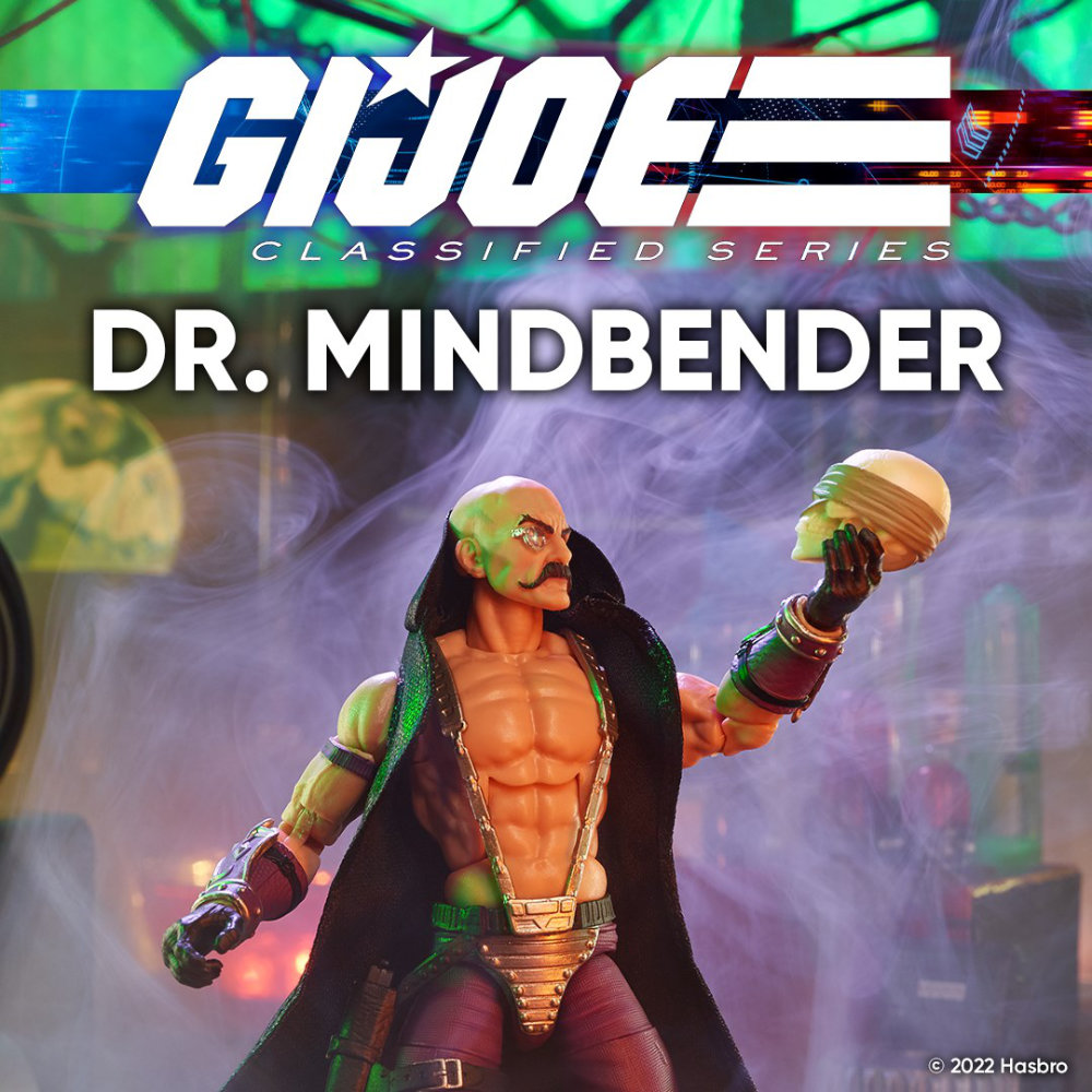 Dr. Mindbender G.I. Joe Classified Series SDCC 2022 Exclusive Figur von Hasbro
