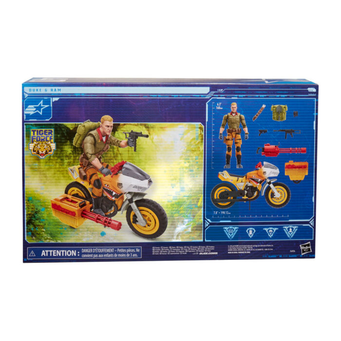Duke & RAM (Tiger Force) G.I. Joe Classified Series Figur und Fahrzeug von Hasbro