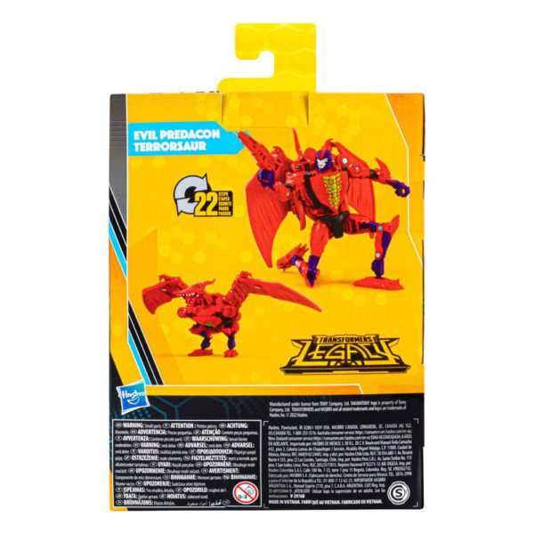 Evil Predacon Terrorsaur Transformers Generations Legacy Figur aus der Buzzworthy Bumblebee Toyline von Hasbro