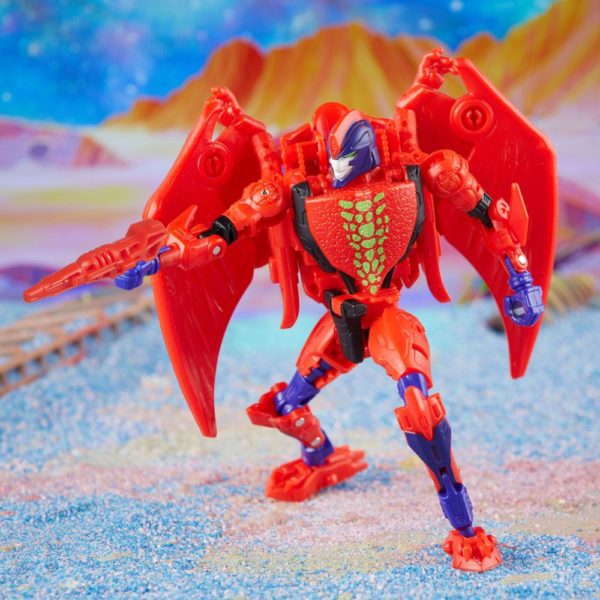 Evil Predacon Terrorsaur Transformers Generations Legacy Figur aus der Buzzworthy Bumblebee Toyline von Hasbro