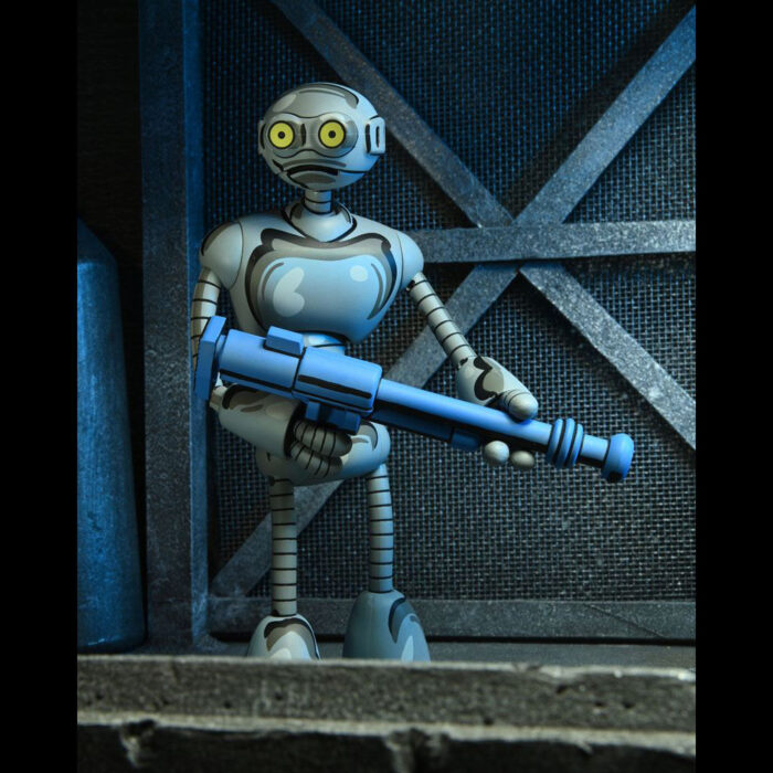 Fugitoid Teenage Mutant Ninja Turtles (TMNT) Figur von NECA aus den Comics von Mirage Studios
