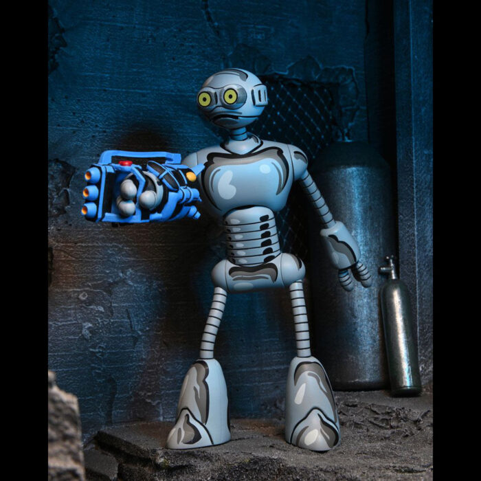 Fugitoid Teenage Mutant Ninja Turtles (TMNT) Figur von NECA aus den Comics von Mirage Studios
