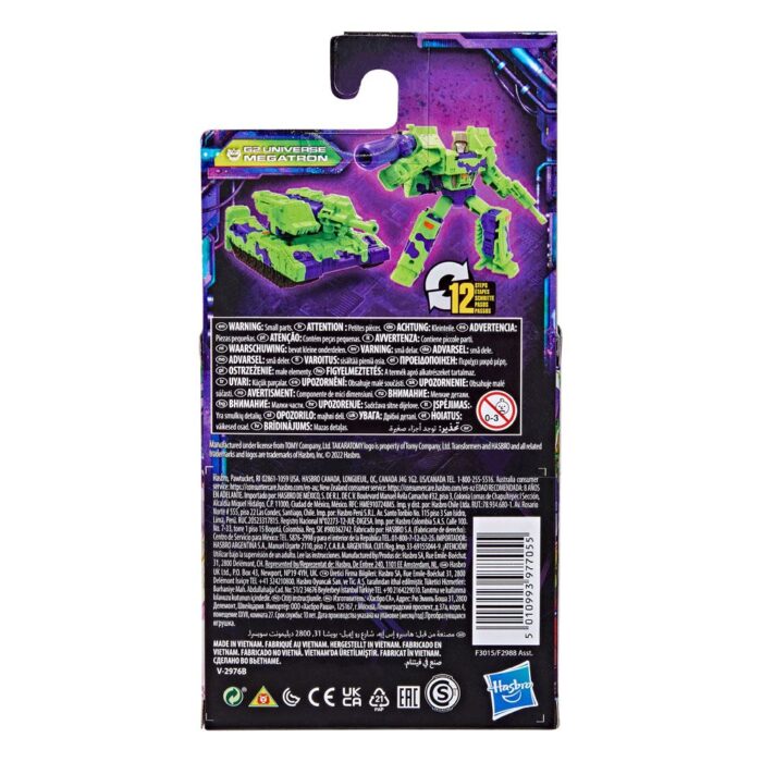 G2 Universe Megatron Transformers Generations Legacy Core Class Figur von Hasbro aus Transformers: Generation 2