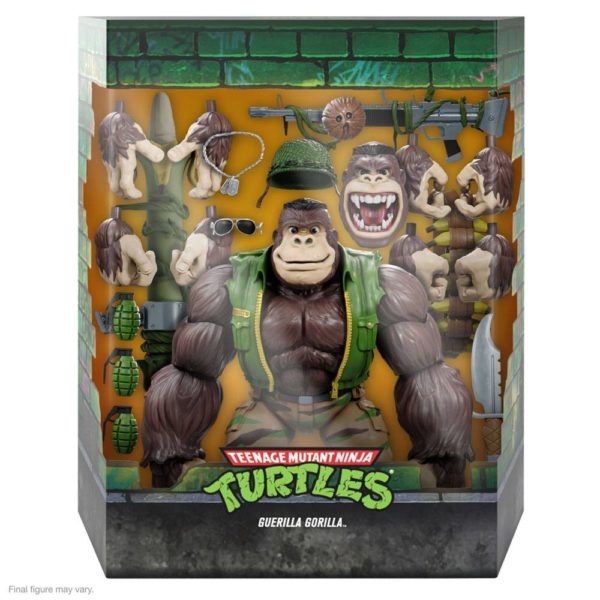 Guerilla Gorilla Teenage Mutant Ninja Turtles TMNT Ultimates! Figur von Super7