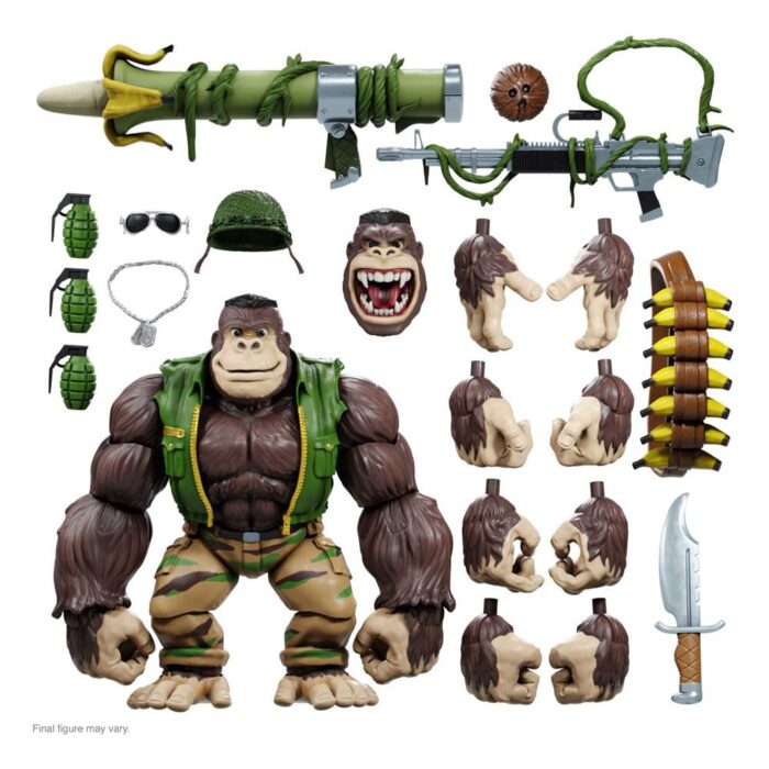 Guerilla Gorilla Teenage Mutant Ninja Turtles TMNT Ultimates! Figur von Super7