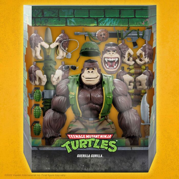 Guerilla Gorilla Teenage Mutant Ninja Turtles TMNT Ultimates! Figur von Super7