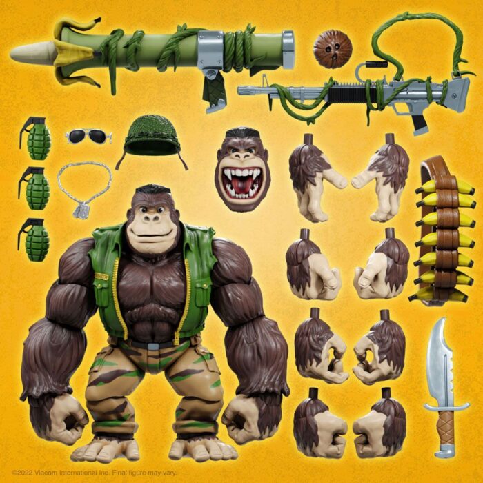 Guerilla Gorilla Teenage Mutant Ninja Turtles TMNT Ultimates! Figur von Super7