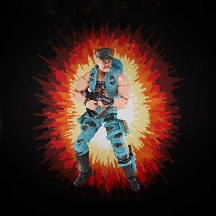 Gong-HO G.I. Joe Classified Series Figur auf Retro-Cardback von Hasbro