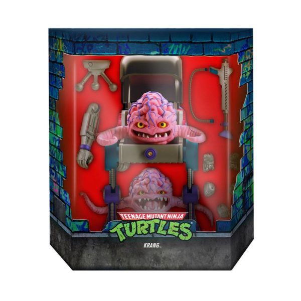 Krang Teenage Mutant Ninja Turtles TMNT Ultimates! Figur von Super7