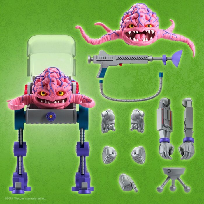 Krang Teenage Mutant Ninja Turtles TMNT Ultimates! Figur von Super7