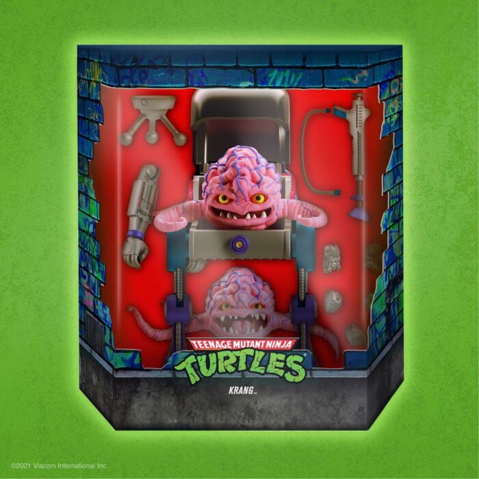 Krang Teenage Mutant Ninja Turtles TMNT Ultimates! Figur von Super7