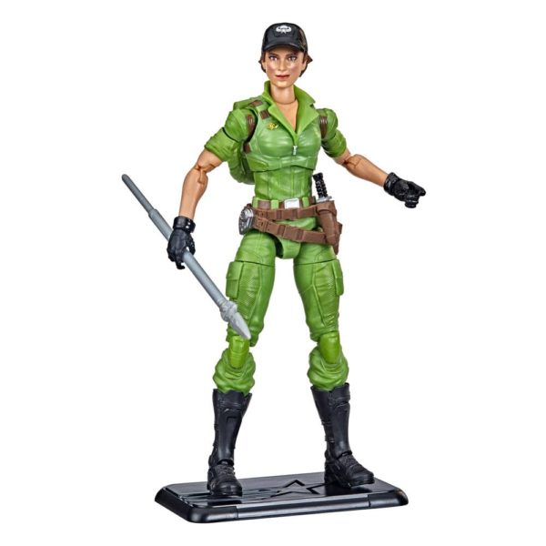 Lady Jaye G.I. Joe Classified Series Figur auf Retro-Cardback von Hasbro