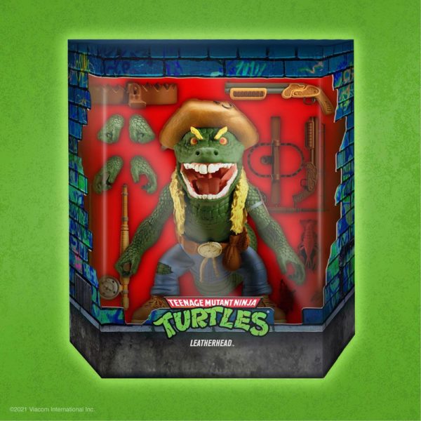 Leatherhead Teenage Mutant Ninja Turtles TMNT Ultimates! Figur von Super7