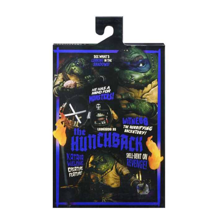 Leonardo as the Hunchback Teenage Mutant Ninja Turtles (TMNT) Ultimate Figur von NECA aus der Universal Monsters Reihe