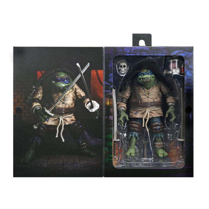 Leonardo as the Hunchback Teenage Mutant Ninja Turtles (TMNT) Ultimate Figur von NECA aus der Universal Monsters Reihe