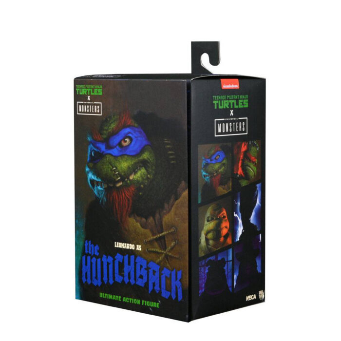 Leonardo as the Hunchback Teenage Mutant Ninja Turtles (TMNT) Ultimate Figur von NECA aus der Universal Monsters Reihe