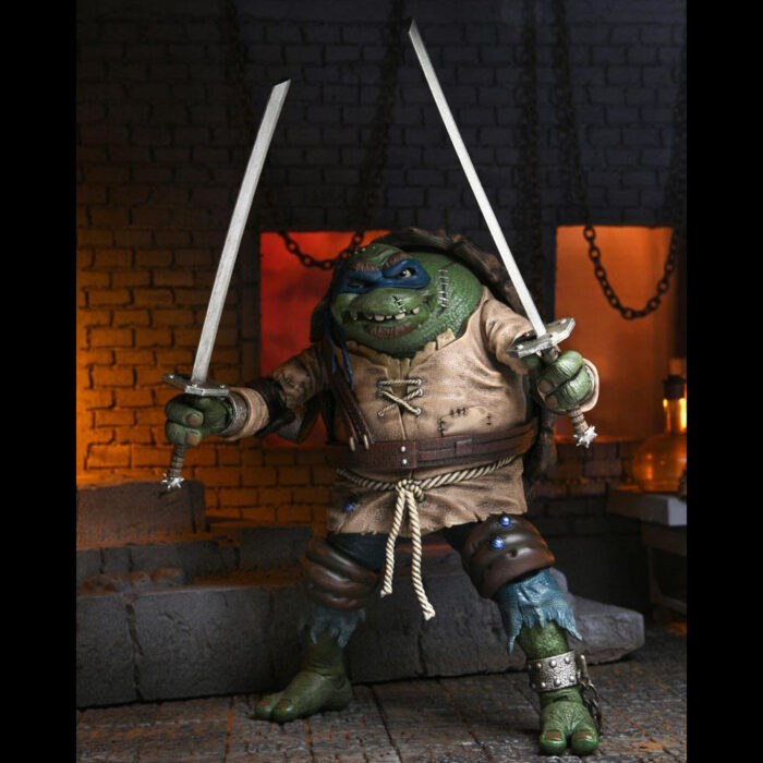 Leonardo as the Hunchback Teenage Mutant Ninja Turtles (TMNT) Ultimate Figur von NECA aus der Universal Monsters Reihe