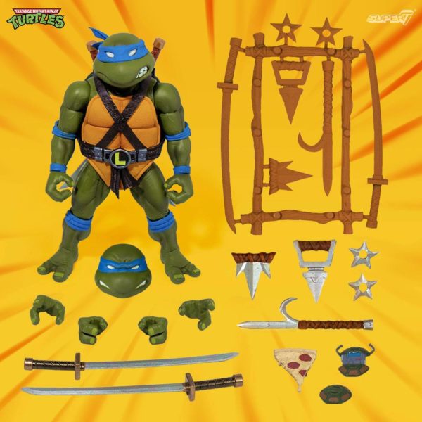 Leonardo Teenage Mutant Ninja Turtles TMNT Ultimates! Figur von Super7