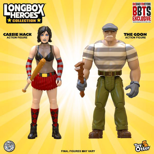 Longbox Heroes Collection Figuren von ToyOtter und Fresh Monkey Fiction