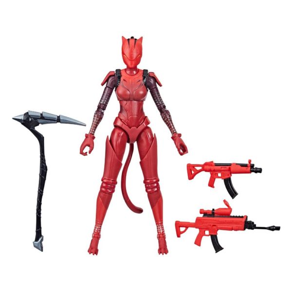 Lynx Red Fortnite Victory Royale Series Figur von Hasbro aus dem Videospiel Fortnite