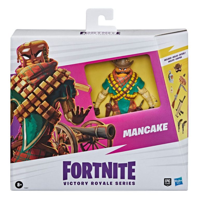 Mancake Fortnite Victory Royale Series Figur von Hasbro aus dem Epic Games Videospiel