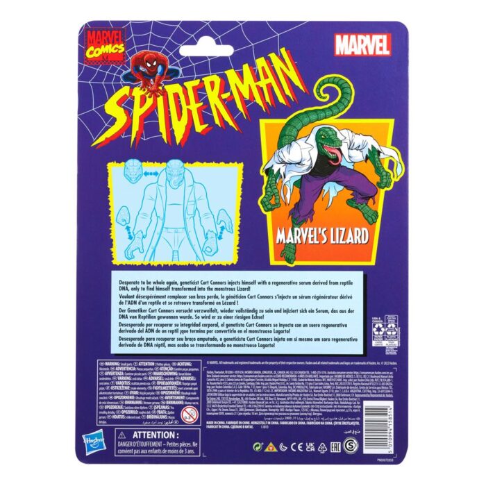 Marvel´s Lizard Marvel Legends Series Figur von Hasbro aus den Spider-Man Comics