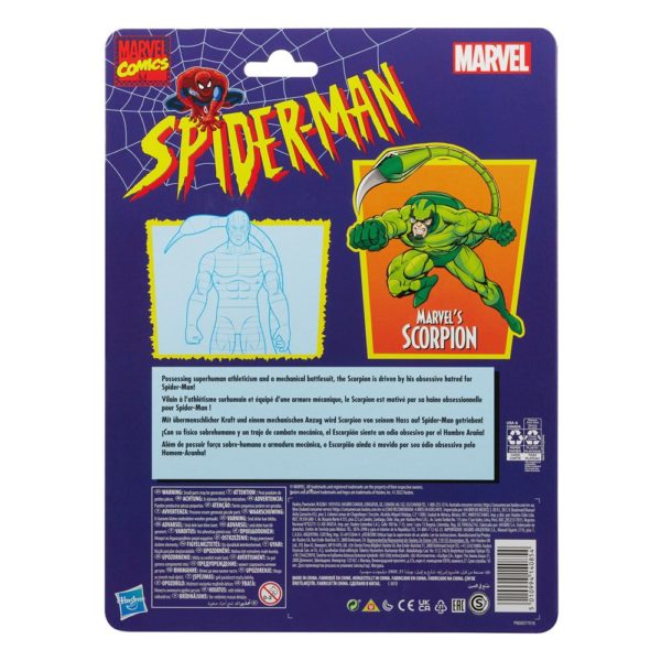 Marvel´s Scorpion Marvel Legends Series Retro Collection Figur von Hasbro aus den Spider-Man Comics