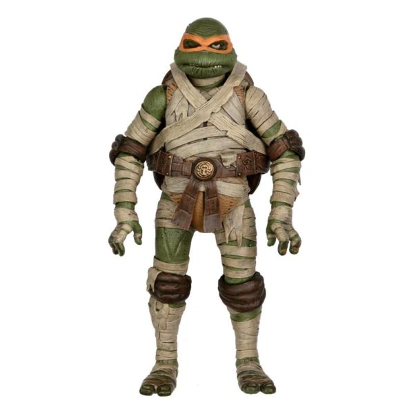 Michelangelo as the Mummy Teenage Mutant Ninja Turtles (TMNT) Ultimate Figur von NECA aus der Universal Monsters Reihe