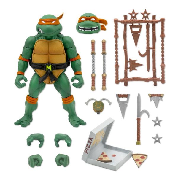 Michelangelo Teenage Mutant Ninja Turtles TMNT Ultimates! Figur von Super7