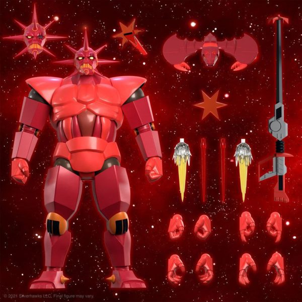 Mon*Star (Armored) Silverhawks ULTIMATES! Figur von Super7