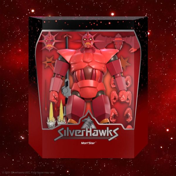 Mon*Star (Armored) Silverhawks ULTIMATES! Figur von Super7