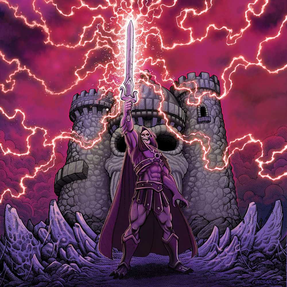 Masters of the Universe Revelation poster als SDCC 2022 Exclusive von Mondo