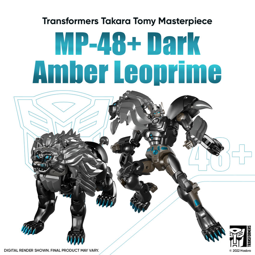 Hasbro Pulse stellt die Transformers Takara Tomy MP-48+ Dark Amber Leoprime Figur vor